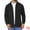 Black, variant on DARING DIVA Long Sleeve Button Solid Color Casual Work Jacket S Gray Khaki