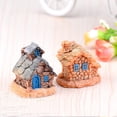 thumbnail image 1 of JJKBVCLO Statue de Fée Miniature Maison Ornement de Jardin Pierre Maison, 1 of 3