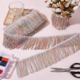thumbnail image 3 of Polyester Fringe Lace Ribbon Tassel Lace Trimming Curtain Accessories Colorful 4 inch(100mm), 3 of 9