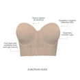 thumbnail image 5 of PARFAIT Women's Elissa Bustier - Nude - 32DD, 5 of 7
