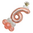 thumbnail image 4 of Number 6 Foil Helium Foil And Wreath S, -dimensal Base, 4 of 5