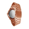 thumbnail image 3 of Reloj De Caballero Extensible de Acero Inoxidable Steiner 44 mm Bisel Oro Rosa Fondo Blanco, 3 of 3