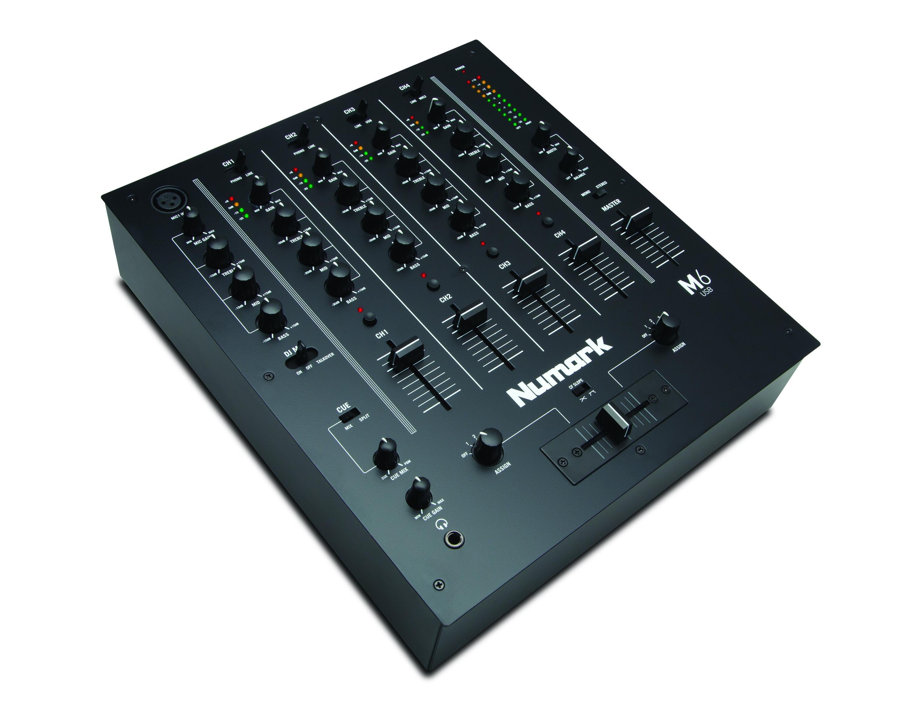 Numark M6 USB DJ Mixer Walmart.com