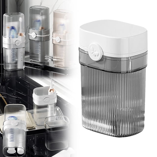 Travel Toothbrush Cup Case Toothbrush Travel Container Portable Travel Toothbrush Holder Toothpaste Storage For School Camping Business Trip Bathroom