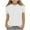White, variant on fatyb Girls Eyelet Shirts Short Sleeve Crewneck Blouse Hollow out Kids Casual Summer Tops 3-12 Years