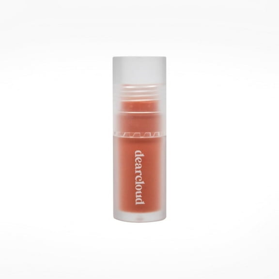 dearcloud Gentle Crush Serum Blush – Peaches – Liquid Blush for Cheeks with Hyaluronic Acid – Korean Beauty Makeup (.19 fl oz)