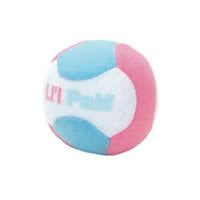 Lil Pals Multi Colored Plush Ball With Bell For Dogs - 1 Ball - (1.5
