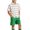 Green, variant on ZOYOEN Boys Polka Dots Shirts and Shorts- Short Sleeve Fashion Summer Casual Boys Formal Clothes Outfits Set Hot Pink Size 4-12