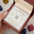 thumbnail image 5 of Last Chance Mother's Day - Love Knot Necklace - Message Card & Gift Box, 5 of 5
