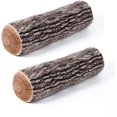 thumbnail image 2 of 2PCS Round Pillow, Decorative Round Throw Pillow, 3D Digital Print Comfortable Kids Funny Cute Wood Log Wood Trunk Stump Cylinder Cushion for Home, Couch, Sofa, Bedroom, Living Room Decor, Trunk, 2 of 8