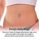thumbnail image 3 of Stainless Steel Daily Stylish Cute Bunny Lightweight Sexy Gift Belly Button Ring Xxf, 3 of 5