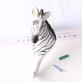thumbnail image 3 of Vintage Animal Model Decoration Hanging Nails Home Door Back Wall Pendant Three-Dimensional Wall Decoration Resin Handicrafts 15*10.5*7cm Zebra Models, 3 of 5