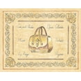 thumbnail image 2 of Schippel, Banafshe 24x20 Black Ornate Wood Framed with Double Matting Museum Art Print Titled - Opera Purse, 2 of 4