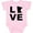 AD-Pink, variant on Inktastic Love Minnesota Boys or Girls Baby Bodysuit