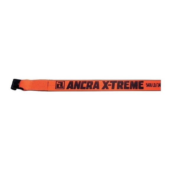 Ancra Winch Strap,30 ft x 4 In.,5400 lb. 43795-90-30-GRA