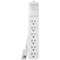 CyberPower B602RC1 Essential Surge-Protector 6-Outlet Power Strip, 2-Foot Cord