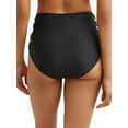 thumbnail image 3 of Time and Tru Women's Ibiza Getaway Strappy High Waist Swimsuit Bottom, 3 of 4