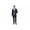 Blue, variant on Men's Summer Linen Suit Apollo King Half Lined 2 Button European LN2 Navy Blue
