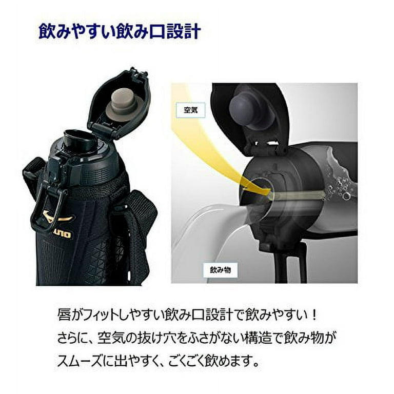 Zojirushi Water Bottle Drinking Sports Type SD-HA10 Stainless Cool Bot –  WAFUU JAPAN
