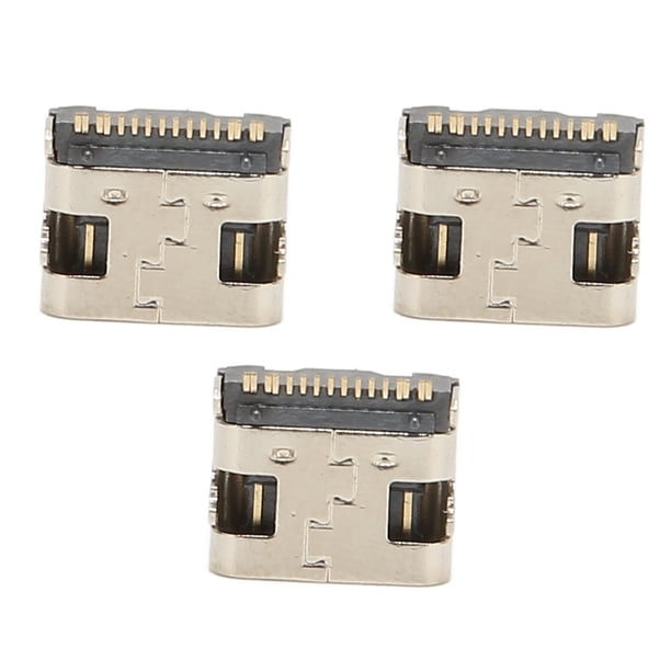 Conector para mando de videojuegos, puerto tipo C, interfaz de repuesto, toma de carga para PS5, 5 uds.