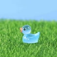 thumbnail image 4 of YOHAVEN Mini Duck Figurines, 100PCS Colorful Luminous Resin Duckling Ornaments, Fairy Garden Miniatures DIY Crafts for Aquarium Potted Plant Desktop Holiday Party Decor, 4 of 4