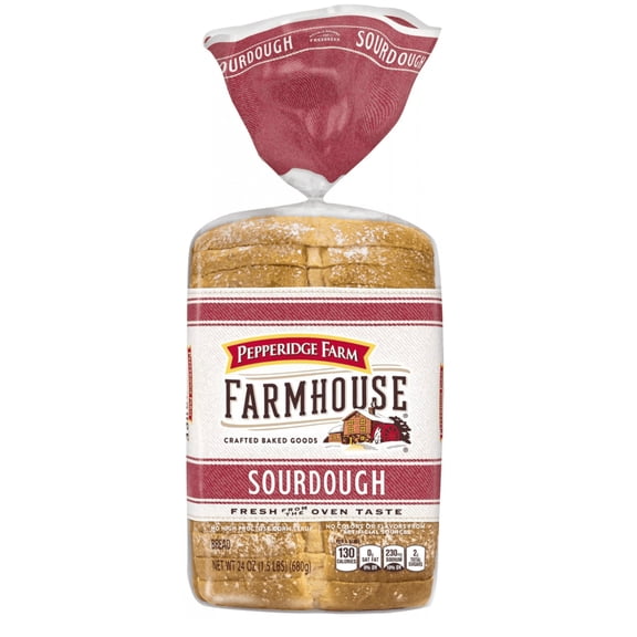 Pepperidge Farm Farmhouse Sourdough Bread, 24 oz Loaf