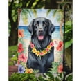 thumbnail image 3 of Flat-Coated Retriever Luau Garden Flag 11.25 in x 15.5 in, 3 of 5