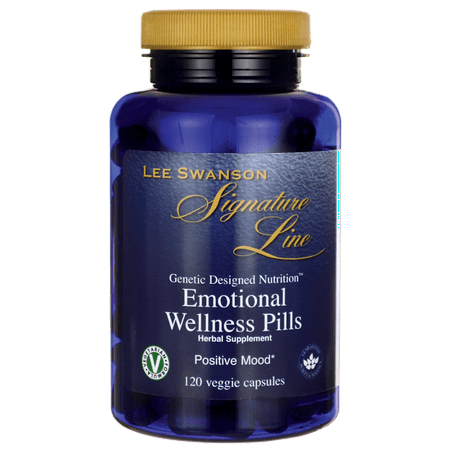 60 Caps Supplement Pills - Lee Swanson Signature Line Emotional Wellness Pills 120 Veg Caps