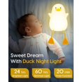 thumbnail image 3 of Luz nocturna para niños con diseño de pato, luz nocturna para guardería, ayuda para amamantar y dormir, luz nocturna suave para el cuidado de los ojos, con sensor táctil Sailing Electrónica, 3 of 5