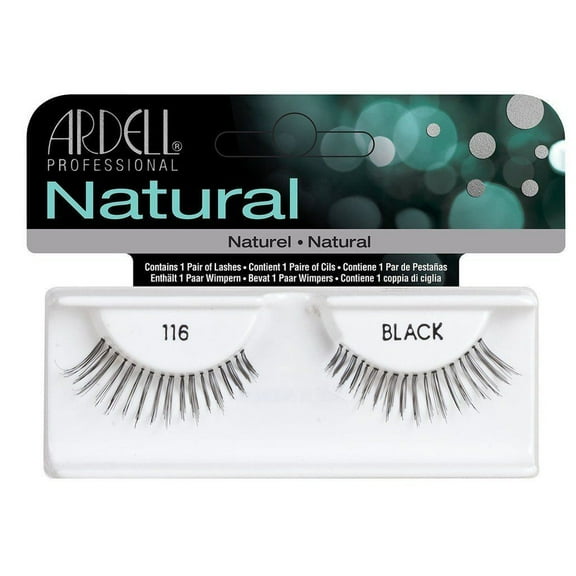 (Pack of 6) Ardell Natural Eyelashes - 116 Black