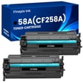 thumbnail image 2 of Finepix Ink 58A CF258A Toner Compatible for Brother 58X 58A Printer ink LaserJet Pro M404dn M404dw MFP M428dw M428fdn M43 (Black 2-Pack), 2 of 7
