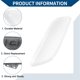 thumbnail image 4 of Tapa del inyector de lavado de faros del lado derecho del parachoques Unique Bargains para Honda Civic FB2 FB3 2012-2013, recubrimiento de parachoques, fuerte y duradero, 1 pieza blanca, 4 of 7