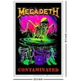 thumbnail image 2 of Megadeth - Contamination Blacklight Poster 23.5" x 35.5" Laminated, 2 of 9