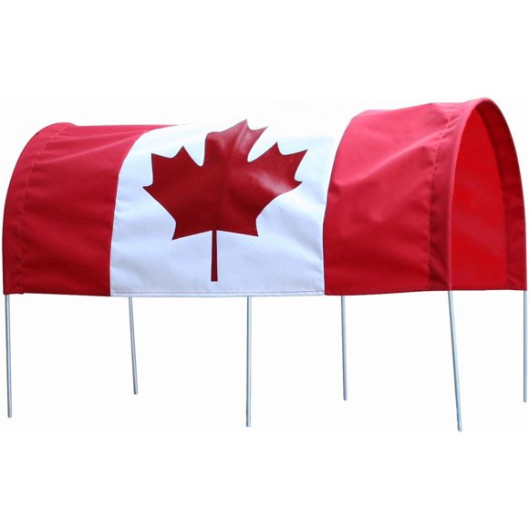 Millside Canadian Flag Canopy for 20" x 38" wagon