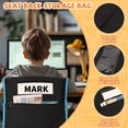 thumbnail image 3 of 6 Pcs Chair Pockets for Classrooms with Blank Name Tag Cards Polyester Classroom Chair Pockets Reliable Chair Pockets 6 Colors Student Chair Pockets for Kids in Classroom, 3 of 8