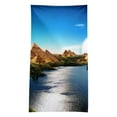 thumbnail image 2 of Sentmoon Microfiber Beach Towel Super Lightweight Colorful Bath Towel Sandproof Beach Blanket Multi-Purpose Towel For Travel Swimming Pool 30x60 Inch Deals of the Day Clearance Prime, 2 of 3