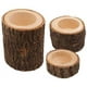 thumbnail image 1 of Portavelas de madera JanHm personalizado para velas de té juego de 3, 1 of 5