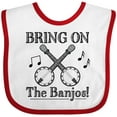thumbnail image 3 of Inktastic Banjo Music Bluegrass Boys or Girls Baby Bib, 3 of 4