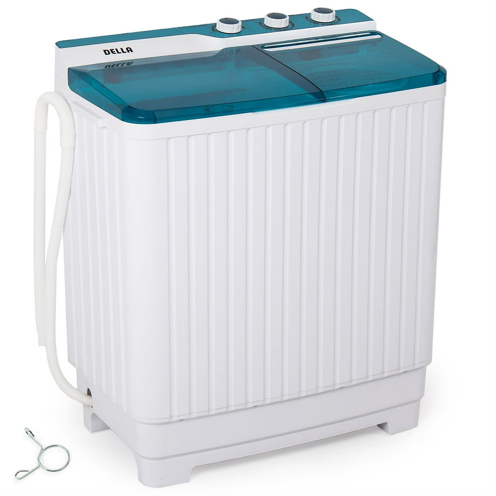Della Portable Mini Compact Twin Tub Washing Machine Washer Spin Wash