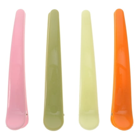4 Pcs Plastic Duck Bill Hair Clip Clips for Women Baby