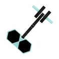 thumbnail image 4 of Colaxi Roue à Roulettes avec Genouillère, Roue Abdominale avec Sangle Élastique pour Musculation, Entraînement de Force à Domicile, Bleu, 4 of 8