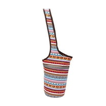 Yoga Mat Bags for Women, Yoga Bag with 2 Pockets - Large Outside Pocket And Inside Zipper Pocket, Extra Yoga Mat Strap ,