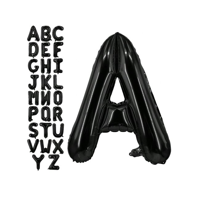 40 Inch Large Pink Letter Balloons Big Size Jumbo Mylar Foil Helium Balloon for Birthday Party Celebration Decorations, Alphabet A B C D E F G H I J K