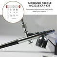 thumbnail image 4 of 1 Set/10PCS Airbrush Needle and Nozzle Replacement Airbrush Repair Supply, 4 of 4