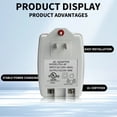 thumbnail image 6 of UltraPoe 24V Doorbell Transformer Plug-in AC Adapter Thermostat Power Supply, PTC Fuse Protection , Compatible W/Ring, Nest, Honeywell, 6 of 7