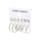 thumbnail image 1 of Pendientes geométricos de Metal exagerados pendientes de personalidad de moda conjunto de pendientes de perlas de mariposa regalo de mujer Wmkox8yi sjalhkljlk234, 1 of 1