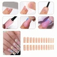 thumbnail image 4 of RAGUPEL 24Pcs Glue on Nails for Women,Inlaid Pearls Square Press on Nails,Hand-Painted Flowers Stick on Nails for Women,Cute Nails for Daily Life,Photo Shoots,Dating and Gatherings,Style2, 4 of 7