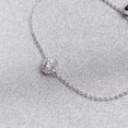 thumbnail image 5 of Colección de joyas de collar y pulsera Angelic para mujer, acabado en tono rodio, cristales transparentes Feliz Sencillez, 5 of 5
