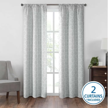 Mainstays Blackout Jacquard Panel Pair