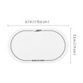 thumbnail image 2 of 2Pcs Drum Skin Sticker Protective Strengthen Sticker Double Step Patches, 2 of 9